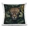 Stupell Industries Leopard in Exotic Palms Decorative Printed Pillow design by Heidi Kuntz, 18 x 7 x 18
